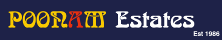 Poonam Estates logo